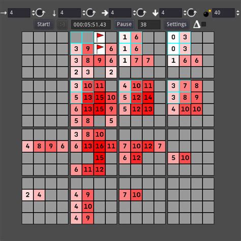 4d minesweeper online  The player clicks on a square to reveal what is underneath, and if it is a mine, the game is over